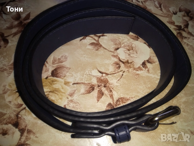 Нов Дамски Стилен Кожен Колан 120см., снимка 3 - Колани - 52563183