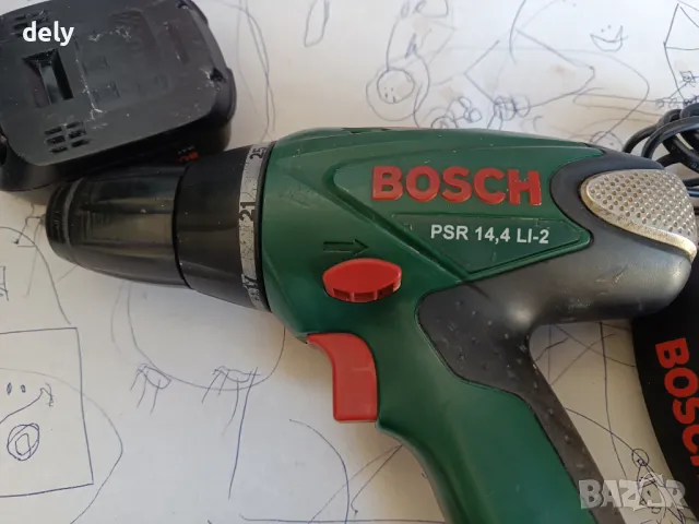 Bosch PSR 14,4 Li-2 - Akумулаторен винтоверт, снимка 3 - Винтоверти - 47644679