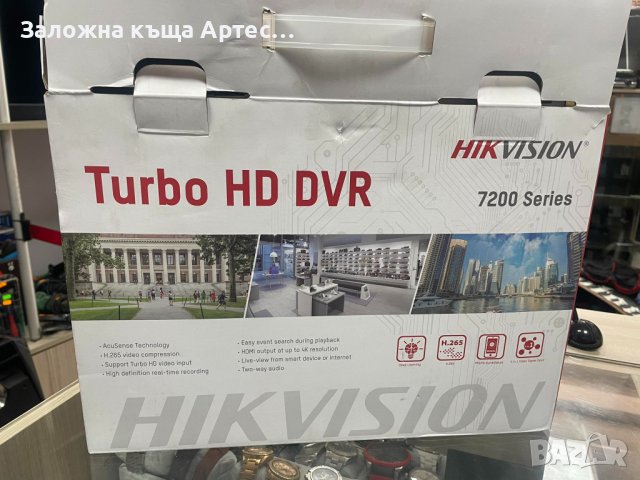 16 канален професионален цифров видеорекордер HIKVISION DS-7216HQHI-K2/A., снимка 2 - Комплекти за видеонаблюдение - 41000699