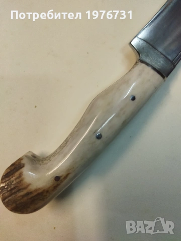 Нож на майстор ножар бай Добри от Варна., снимка 7 - Ножове - 53141820