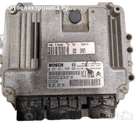 Моторен компютър Peugeot 206 (1998-2009г.) 0281011560 / 0 281 011 560 / 9659823880 / 96 598 238 80