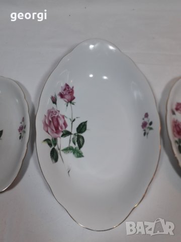 Порцеланови плата Bohemia Чехословакия , снимка 3 - Сервизи - 34454357