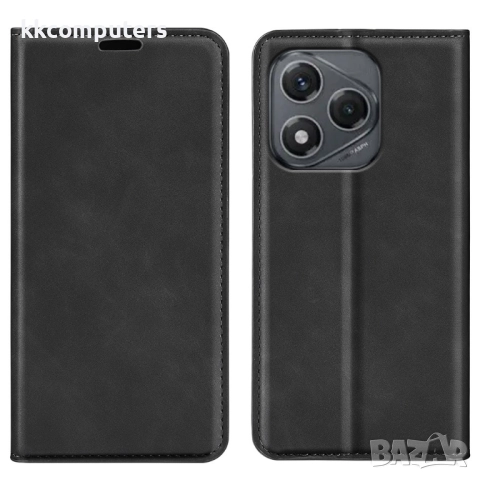 Кожен калъф-Портфейл за Honor X7d / 400 Smart- Магнитно затваряне, Държач за Карти и Стойка, вкл. Пр, снимка 5 - Калъфи, кейсове - 52466646