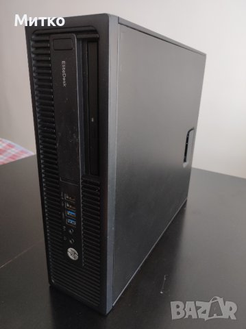Компютър HP EliteDesk 705 G3 AMD A12-8870 256GB SSD 8GB DDR4 SFF, снимка 4 - Работни компютри - 38616446