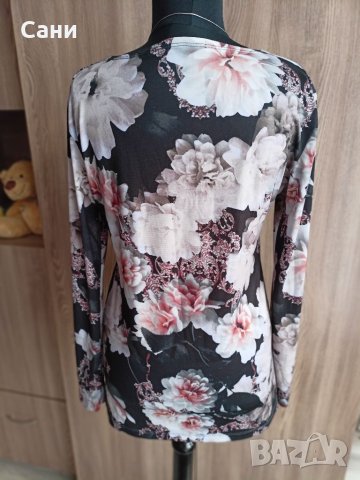 Блузка с панделка, снимка 4 - Блузи с дълъг ръкав и пуловери - 38963360