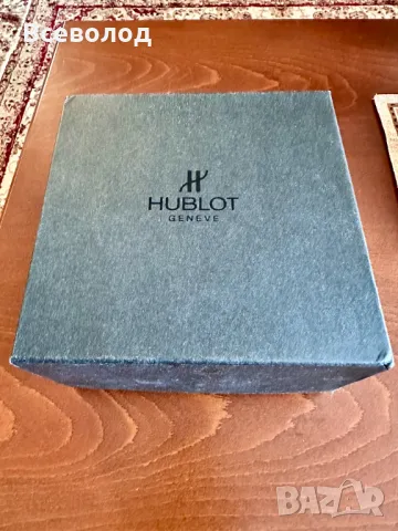 Hublot златен часовник с диаманти, снимка 4 - Мъжки - 18399412