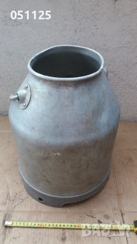 стар алуминиев гюм за мляко, 30 литра , снимка 7 - Антикварни и старинни предмети - 44529675