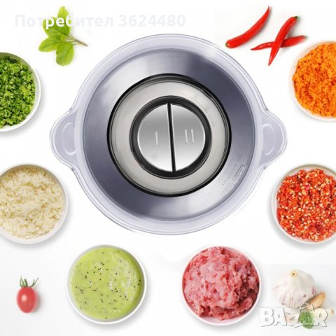 BioloMix Електрически робот - месомелачка, снимка 8 - Други стоки за дома - 40041005