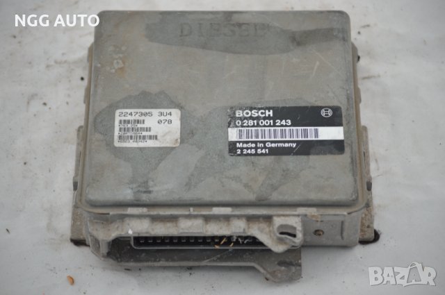 Компютър Двигател BOSCH 0 281 001 243 за BMW E36 1.8 TDS, 2 245 541, M41