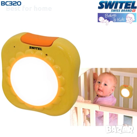 Нощна лампа със сензор за шум, снимка 2 - Настолни лампи - 53610624