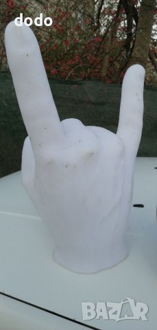 Светеща статуетка ръка символ хеви метъл, снимка 7 - Други - 40295470
