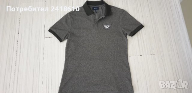 Armani Jeans AJ  Pique Stretch Cotton  Mens Size S /  НОВО! ОРИГИНАЛ! Мъжка Тениска!, снимка 13 - Тениски - 50822582