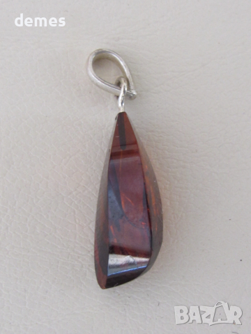 Колие - висулка първокласен балтийски кехлибар, снимка 6 - Колиета, медальони, синджири - 52327073