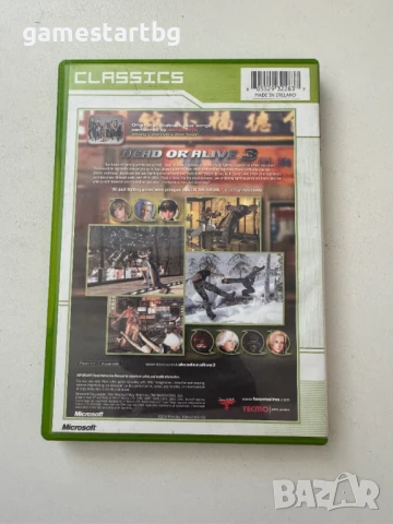 Dead Or Alive 3 за Xbox classic/Xbox original, снимка 2 - Игри за Xbox - 50799543