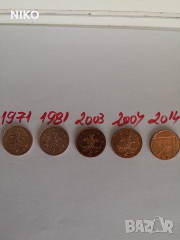 Продавам, Монети от Великобритания , снимка 12 - Нумизматика и бонистика - 34458263