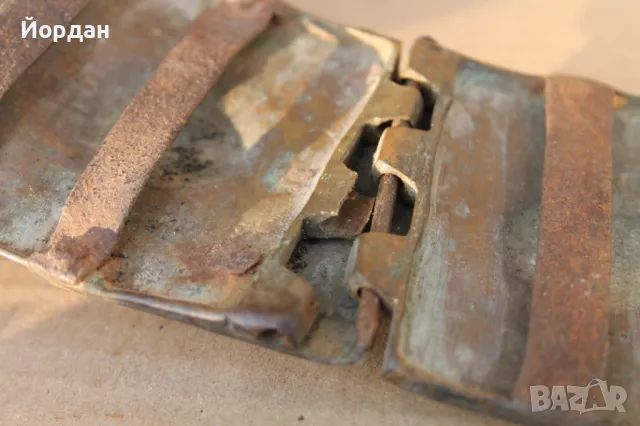 Стара бронзова пафта, снимка 9 - Антикварни и старинни предмети - 47790993