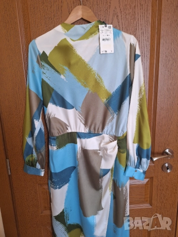 Красива цветна рокля Zara , снимка 5 - Рокли - 51315775