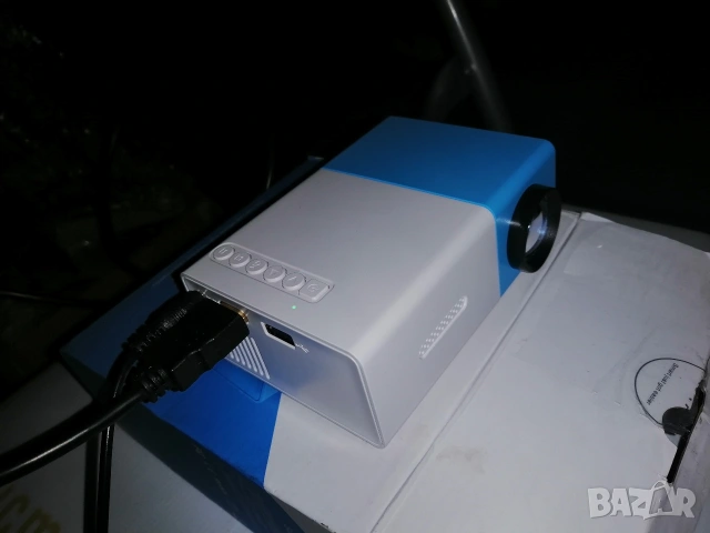 Мини LED проектор , снимка 9 - Плейъри, домашно кино, прожектори - 53436699