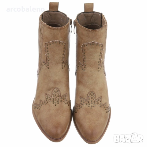 Дамски уестърн и байкърски ботуши, 2цвята , снимка 5 - Дамски боти - 51620996