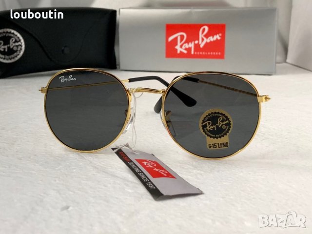 Ray-Ban Round Metal RB3447 унсекс дамски мъжки слънчеви очила, снимка 5 - Слънчеви и диоптрични очила - 41768872