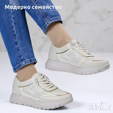 Дамски ежедневни обувки с връзки 