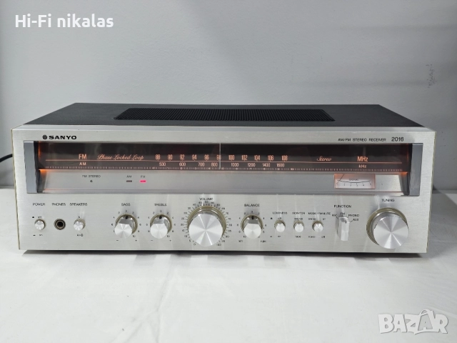 ретро стерео ресийвър усилвател SANYO 2016 