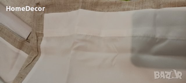 Нови завеси комплект два броя с бродерия , снимка 9 - Пердета и завеси - 42210592