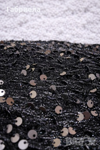 Нова дълга черна рокля, снимка 3 - Рокли - 53740667