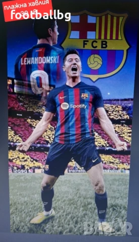 FC BARCA ❤️ ⚽️ Real Madrid разнообразие от плажни хавлии , снимка 9 - Футбол - 21353547