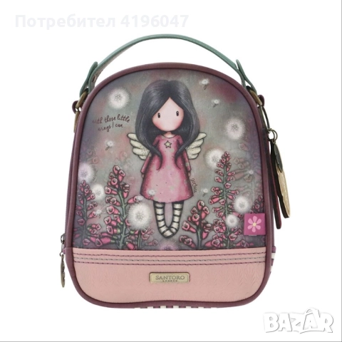 Раница Santoro Gorjuss Little Wings, 19x22x10, Многоцветен