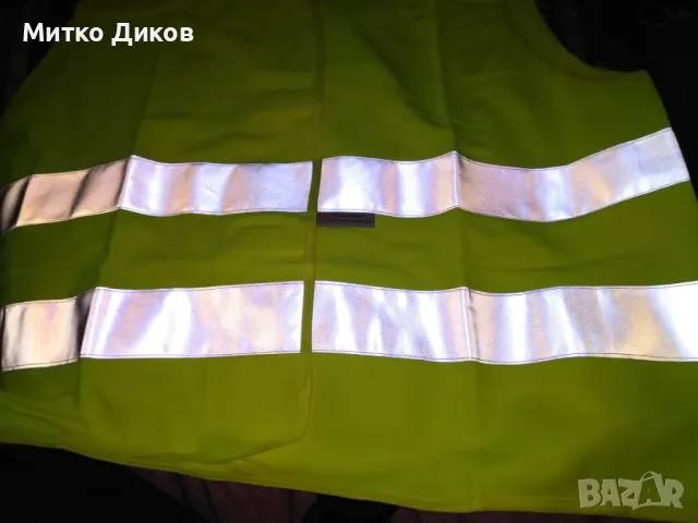 Светлоотразителна жилетка маркова нова ХЛ