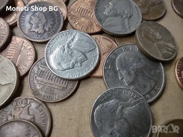 50бр. Американски монети, снимка 4 - Нумизматика и бонистика - 48921544