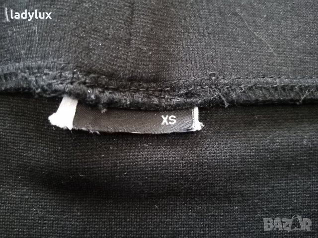 Черна пола, тип прегърни ме, Размер XS/S. Код 1543, снимка 4 - Поли - 35664926