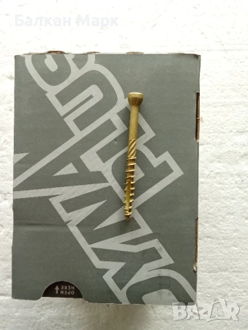 ВИНТОВЕ ЗА ДЕКИНГ – DYNA PLUS OUTDOOR – 5x60 мм – 200 бр./оп., снимка 2 - Строителни материали - 50461011