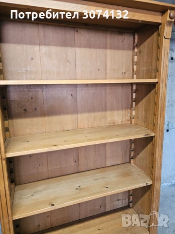 Библиотека с чекмеджета и регуриране на рафтовете, снимка 3 - Шкафове - 51459047