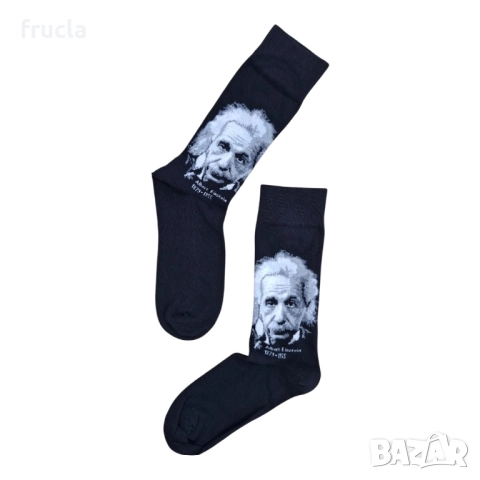 Чорапи Алберт Айнщайн, снимка 2 - Дамски чорапи - 52669017