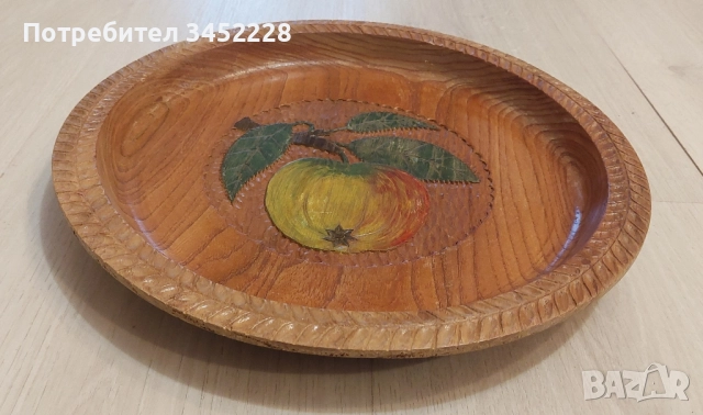 пано дървено за ценители 29см отлично, снимка 6 - Пана - 52307112