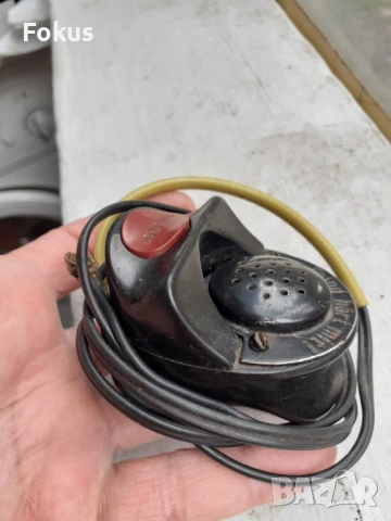 Стара немска нациска трупка,радио, радиостанция WW2 бакелит, снимка 2 - Антикварни и старинни предмети - 51066327