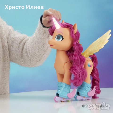 My Little Pony Моето малко пони Интерактивна музикална играчка Hasbro, снимка 3 - Музикални играчки - 44260127