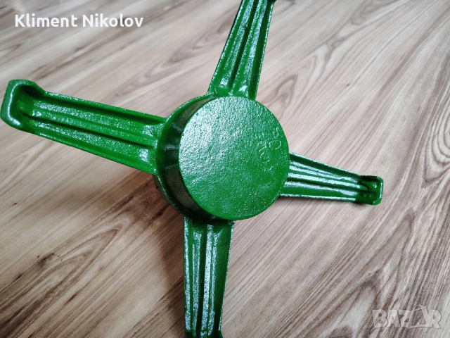 Немска стойка за елха - чугун, снимка 3 - Декорация за дома - 52845884