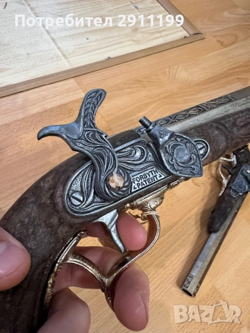 Реплика на кремъклия, комплект от два, снимка 4 - Антикварни и старинни предмети - 53814124