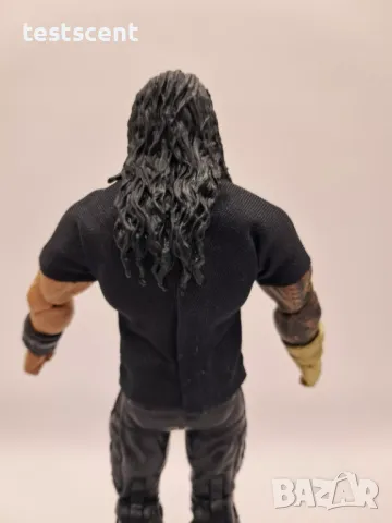 Екшън фигура WWE Roman Reigns Роман Рейнс ELITE SERIES Bloodline mattel figure елит, снимка 13 - Колекции - 48384867