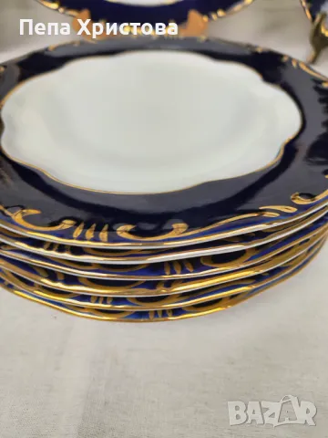 Пълен сервиз за чай и хранене за 6 човека - Zsolnay, снимка 10 - Прибори за хранене, готвене и сервиране - 48421889