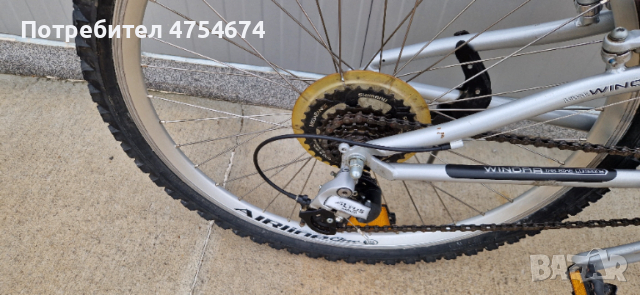 Алуминиев велосипед Winora колело 26", снимка 2 - Велосипеди - 53737022