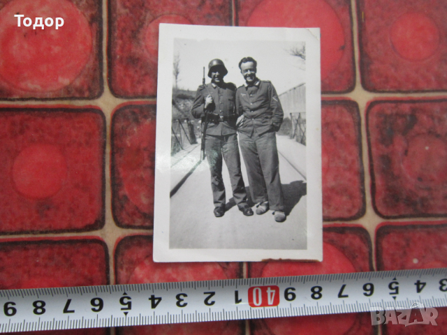 Картичка снимка немски войник 3 райх с10, снимка 2 - Колекции - 36120929