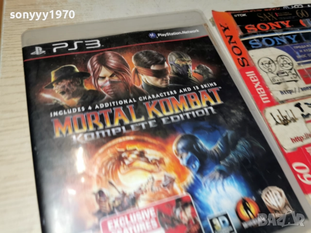 SONY PS3 MORTAL COMBAT-ОБЛОЖКА & CALL OF DUTY MW3 GAME 2112251012, снимка 6 - Игри за PlayStation - 52863567