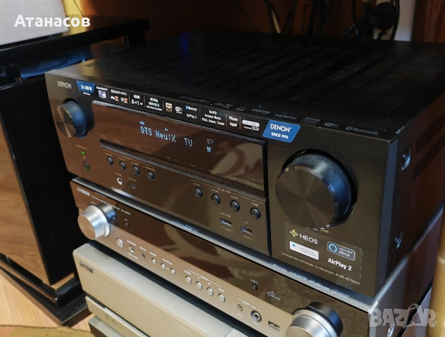 Denon AVR S750H 7.2 Dolby Atmos Bluetooth Wi-Fi HDMI USB Network 4K ресийвър за домашно кино , снимка 6 - Ресийвъри, усилватели, смесителни пултове - 52412361