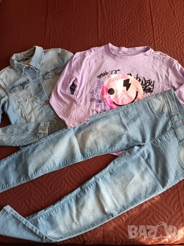 Лот за момиче р. 158, снимка 2 - Детски комплекти - 53191761
