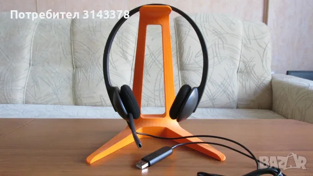 Logitech H340 слушалки с микрофон