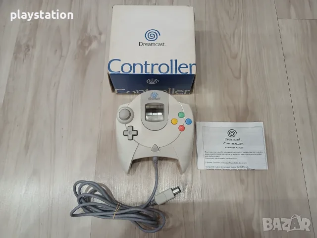  Оригинален джойстик за Sega Dreamcast (CIB - С кутия и книжка), снимка 2 - Аксесоари - 56237159
